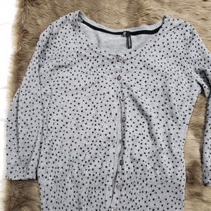 Maurices printed cardigan.